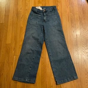 Marine Layer Wide Leg Crop Jeans